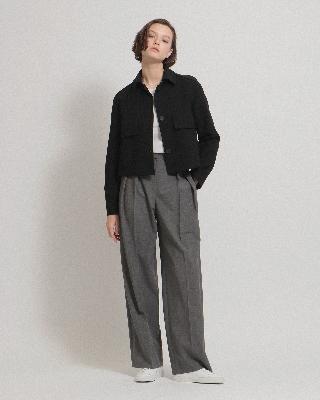 Dry Crepe Crop Trench W | WOMEN（レディース）｜Theory 公式通販サイト
