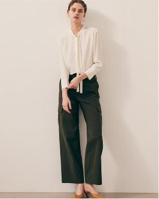 Prime GGT Tie Blouse | WOMEN（レディース）｜Theory 公式通販サイト