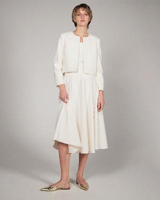 Tailor Crepe Full Round SK | WOMEN（レディース）｜Theory 公式通販  