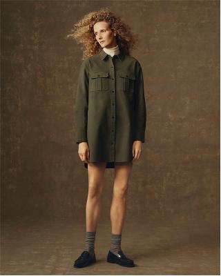 一部限定カラー Moleskin Twill MTRY OS SHIRTDR | WOMEN（レディース  