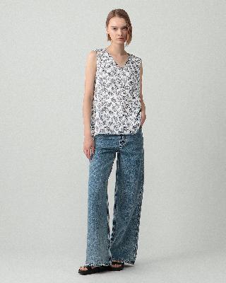 Blossom Ggt Vneck Slit Top | WOMEN（レディース）｜Theory