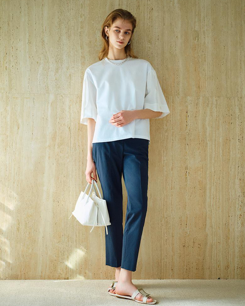 新品タグ付✨Theory luxe ARIOSA CAROL テーパードパンツ セオリーリュクス Theory luxe パンツ ARIOSA CAROL 2 （グレー