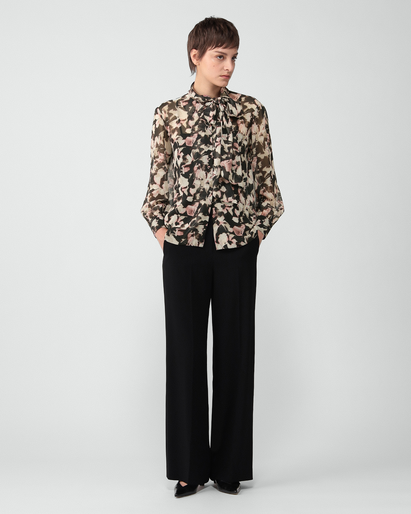 セオリーリュクス フレンチブラウス イエロー ゆったり キレイめ Lサイズ BRAND-NEW TOPS | Theory luxe（セオリーリュクス）公式通販サイト