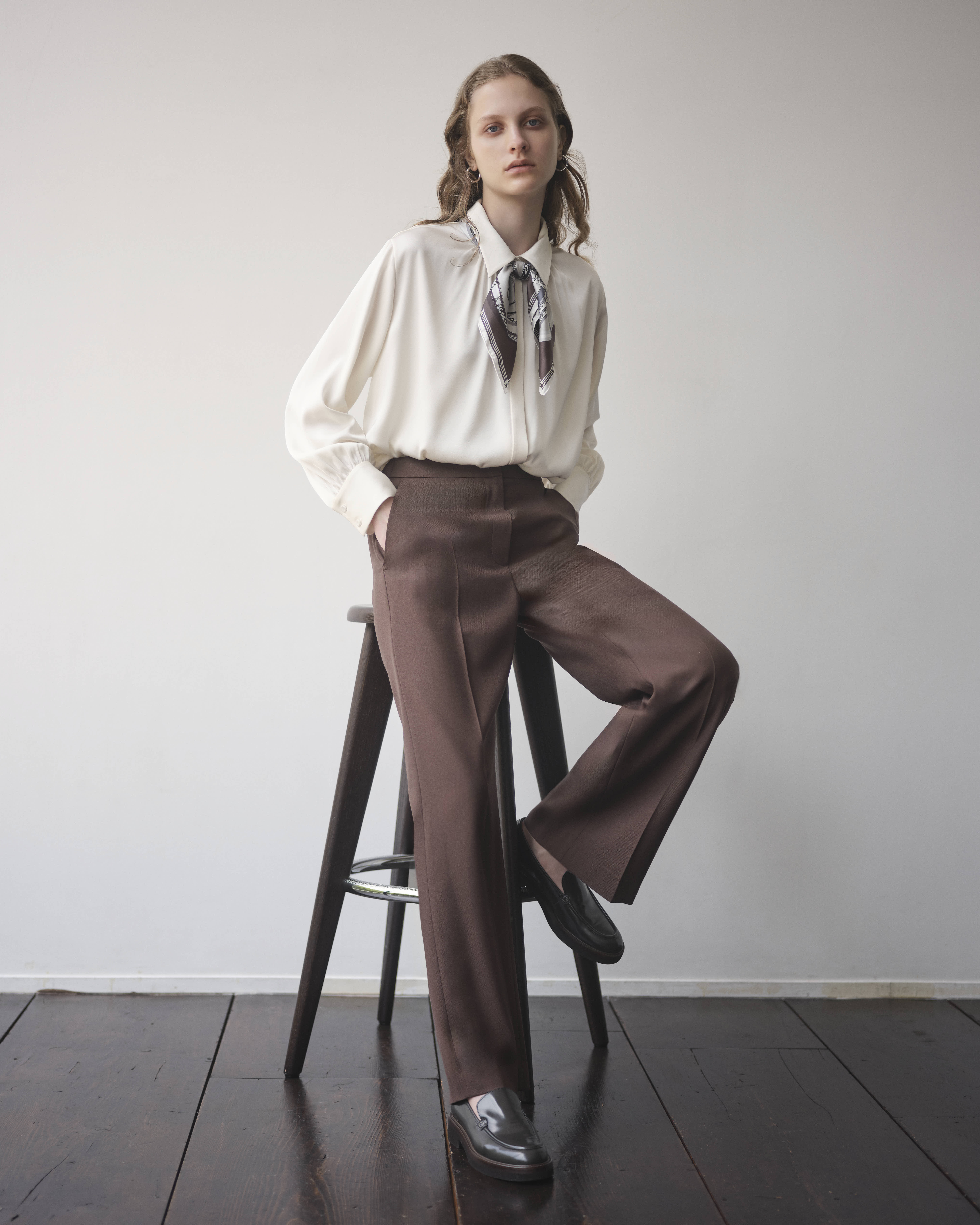 Theory luxe Saxony Soft Jada LSワンピース theory luxe ワンピース