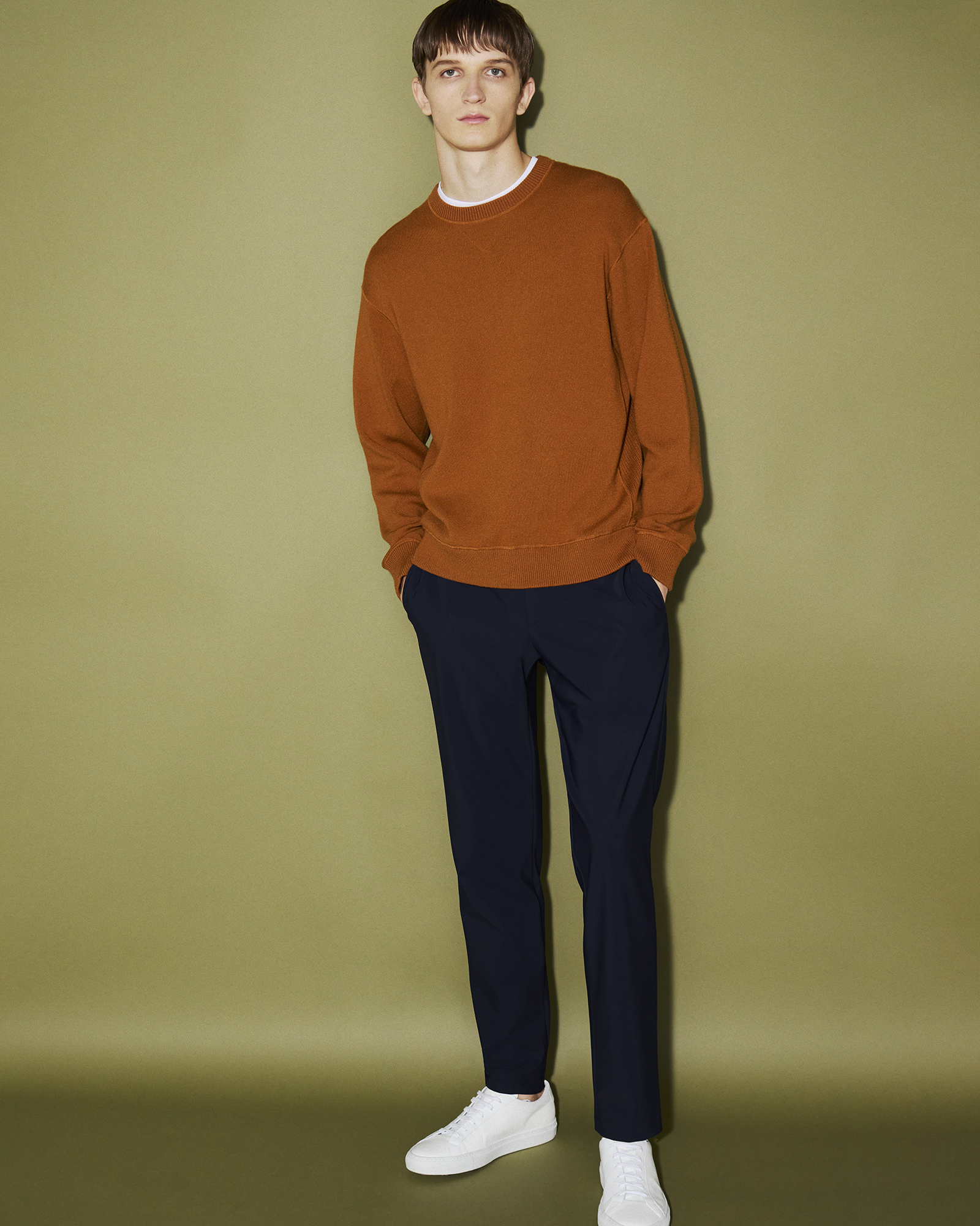 【美品✨23年モデル】セオリー ブルゾン ジップアップボンバー バイカラー Theory luxe - 23ss セオリーリュクス FLOW ウォッシャブル ジップ
