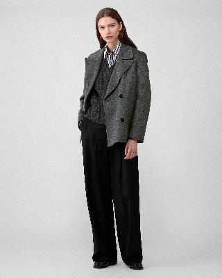 トップス Theory Awning Stripe Fixed Sleeve Shirt Awning Stripe Fixed Sleeve Shirt | WOMEN（レディース