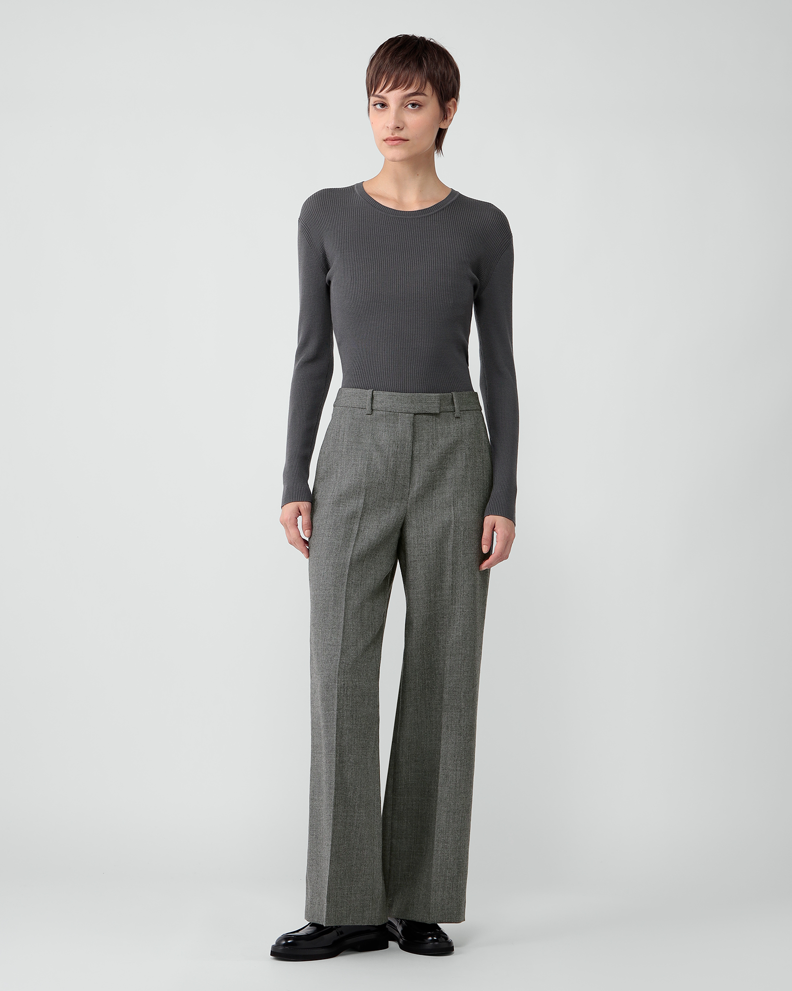 高級ライン♡LINTON社生地♡セオリーリュクス セットアップ ノーカラースーツ 春スーツ特集！！Theory(セオリー) ADMIRAL CREPE、PURPOSEFUL TWILL