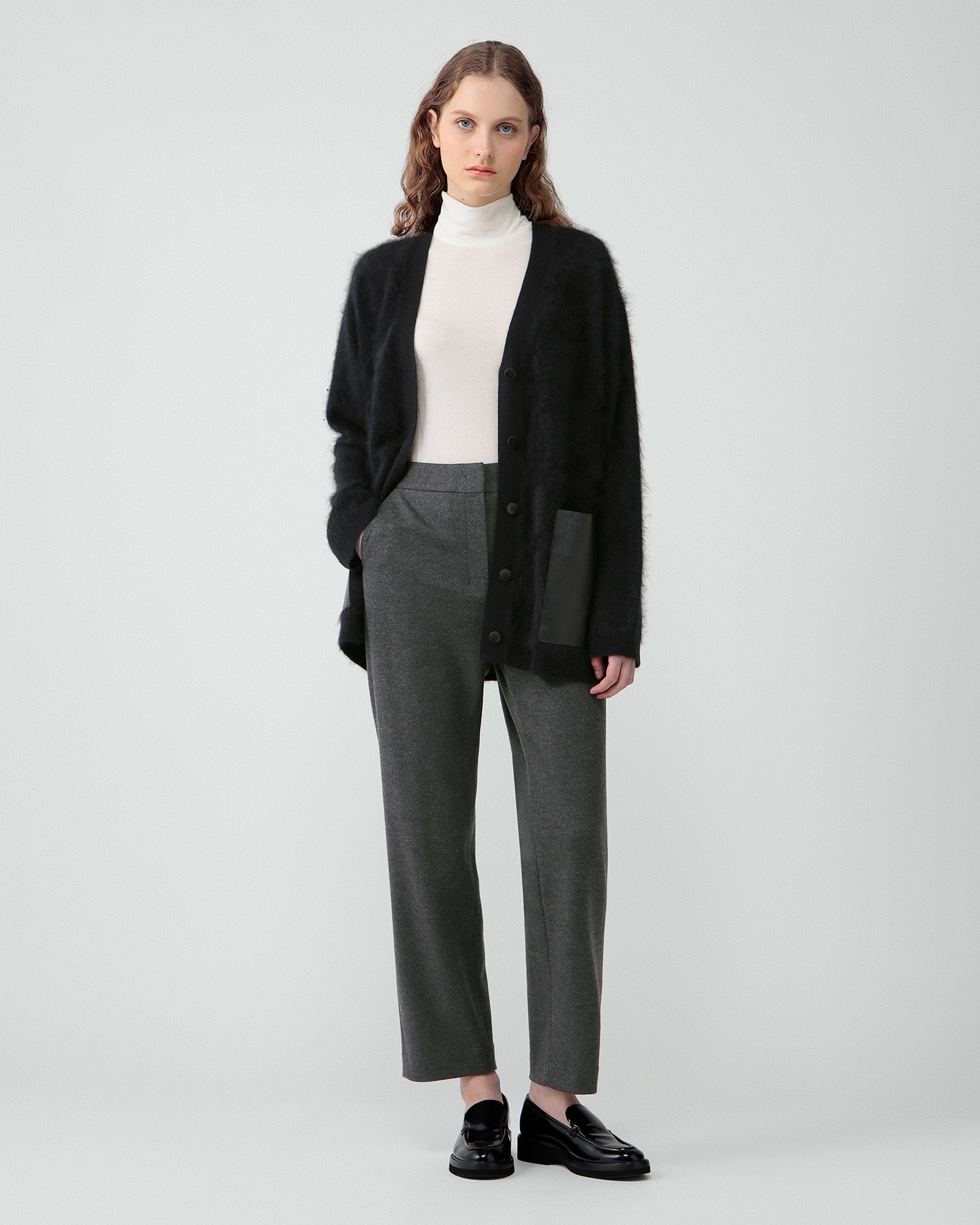 セオリーリュクス　モッズコートコート ブラック COMFORTABLE WINTER COAT | Theory luxe[セオリーリュクス]公式通販サイト