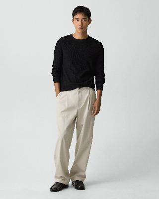 25ss Theory Light BILEN Riland クルーネック　黒 セオリー(Theory)公式通販 メンズファッション
