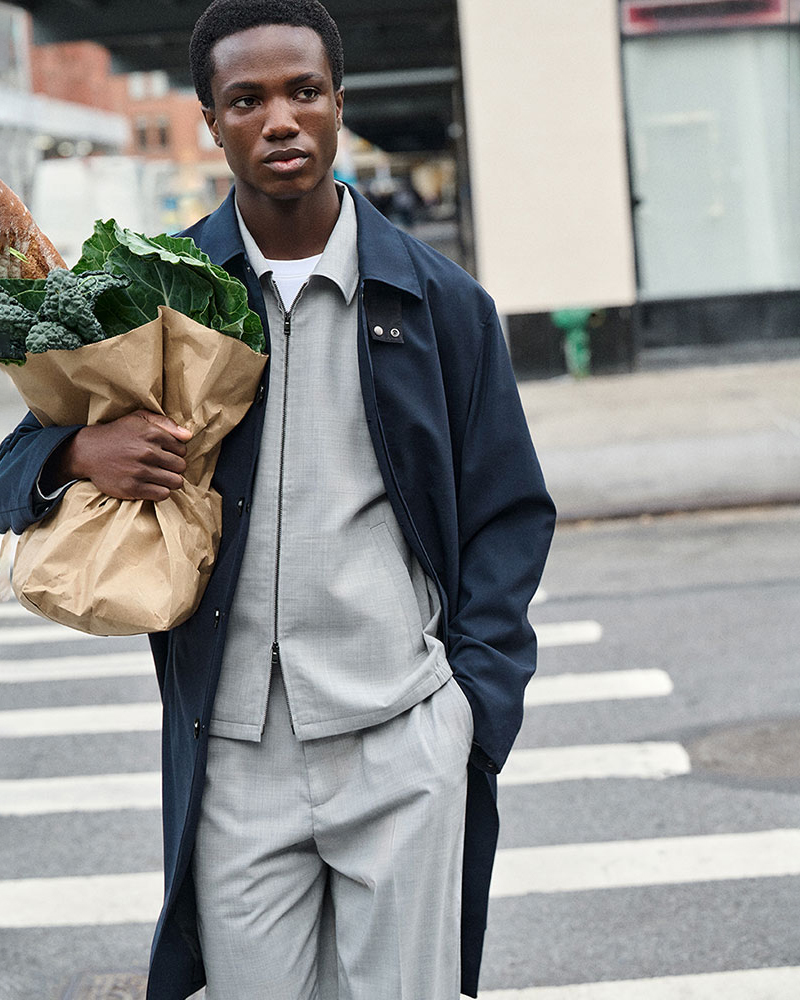 theory luxeジャンパー　ブラック 38 セオリーリュクス Theory luxe ブルゾン CRISP LINEN KATIA （ブラック