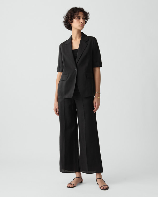 theory luxe ブラックスーツセット　ノーカラー セオリーリュクス(Theory luxe)公式通販 レディースファッション