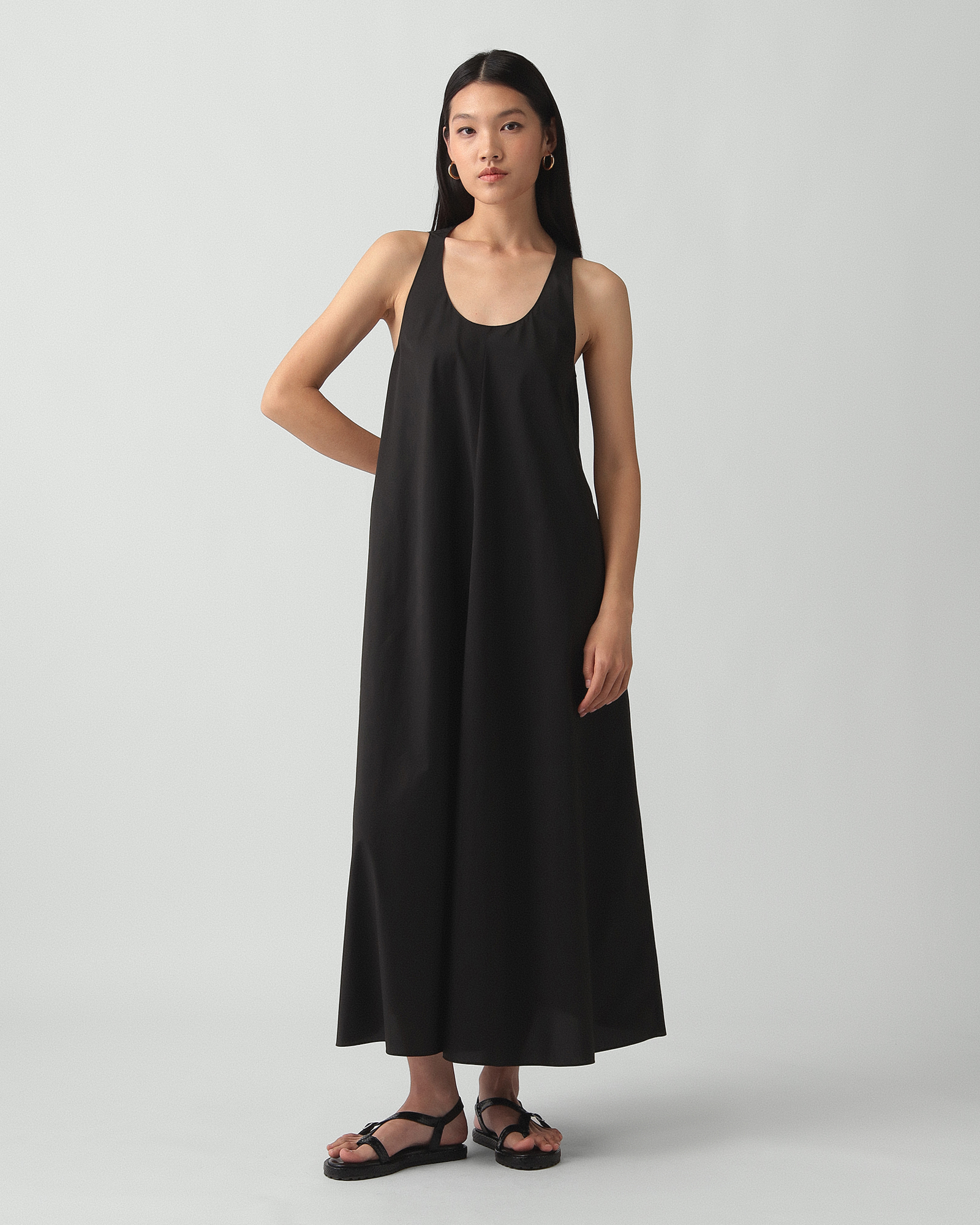 美品⭐︎セオリーリュクス ウエストリボン ロングワンピース ネイビー 大きめ 42 セオリー(Theory)公式通販 レディースファッション