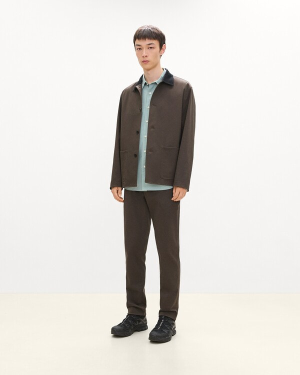 新品1円～☆定価6.6万 Theory セオリー メンズ ウール毛混 シングル