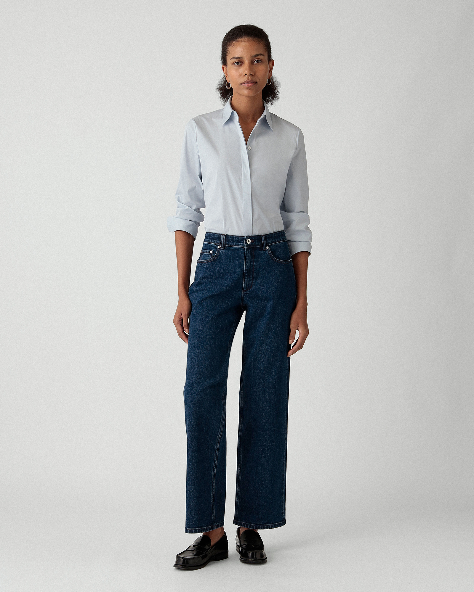 Theory TAILOR ネイビー スカートスーツ サイズ6 /8 Theory TAILOR ネイビー スカートスーツ サイズ6 /8 セオリー(Theory
