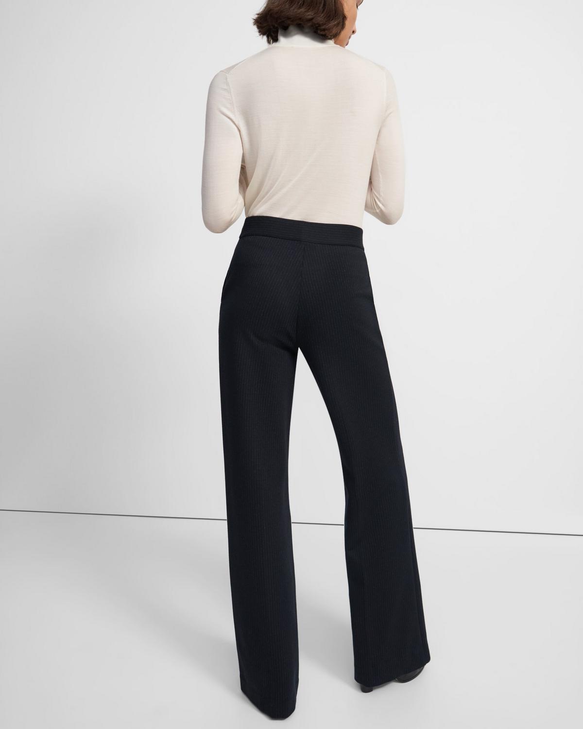 theory talbert wide leg pants