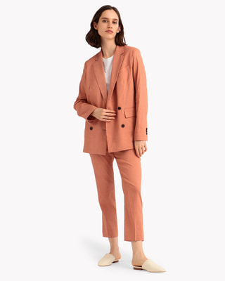 Eco Crunch Wash Piazza JKT SL | WOMEN（レディース）｜Theory 公式 