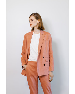 Eco Crunch Wash Piazza JKT SL | WOMEN（レディース）｜Theory 公式 