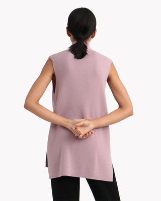 Mercer Wool Cash Mockneck Shell | WOMEN(レディース)|Theory 公式 ...
