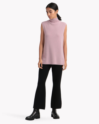 Mercer Wool Cash Mockneck Shell | WOMEN(レディース)|Theory 公式 ...