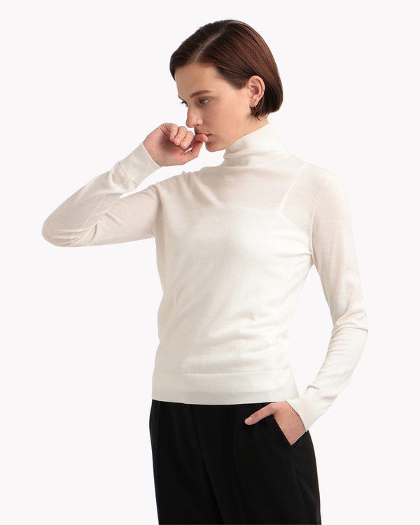 Regal Wool Tneck P WOMEN（レディース）｜Theory 公式通販サイト
