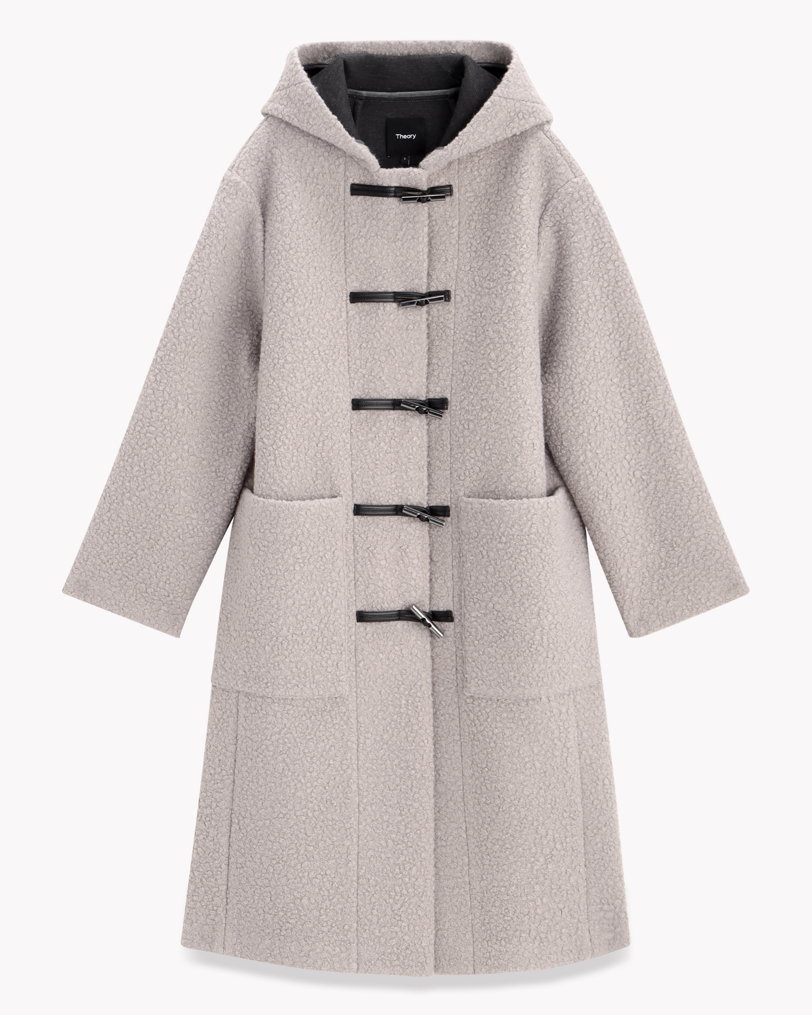 くまもん様専用】theory 2021AW ダッフルコート グレー サイズP WEB