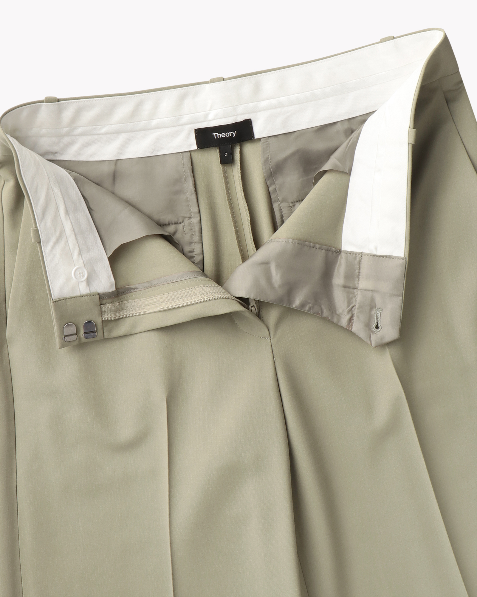 Traceable Wool Relaxed Trouser | WOMEN（レディース）｜Theory 公式 