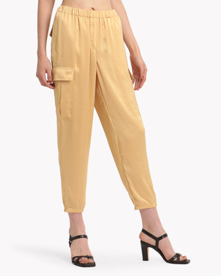 Crushed Satin UTL Cargo | WOMEN（レディース）｜Theory 公式通販サイト