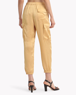 Crushed Satin UTL Cargo | WOMEN（レディース）｜Theory 公式 
