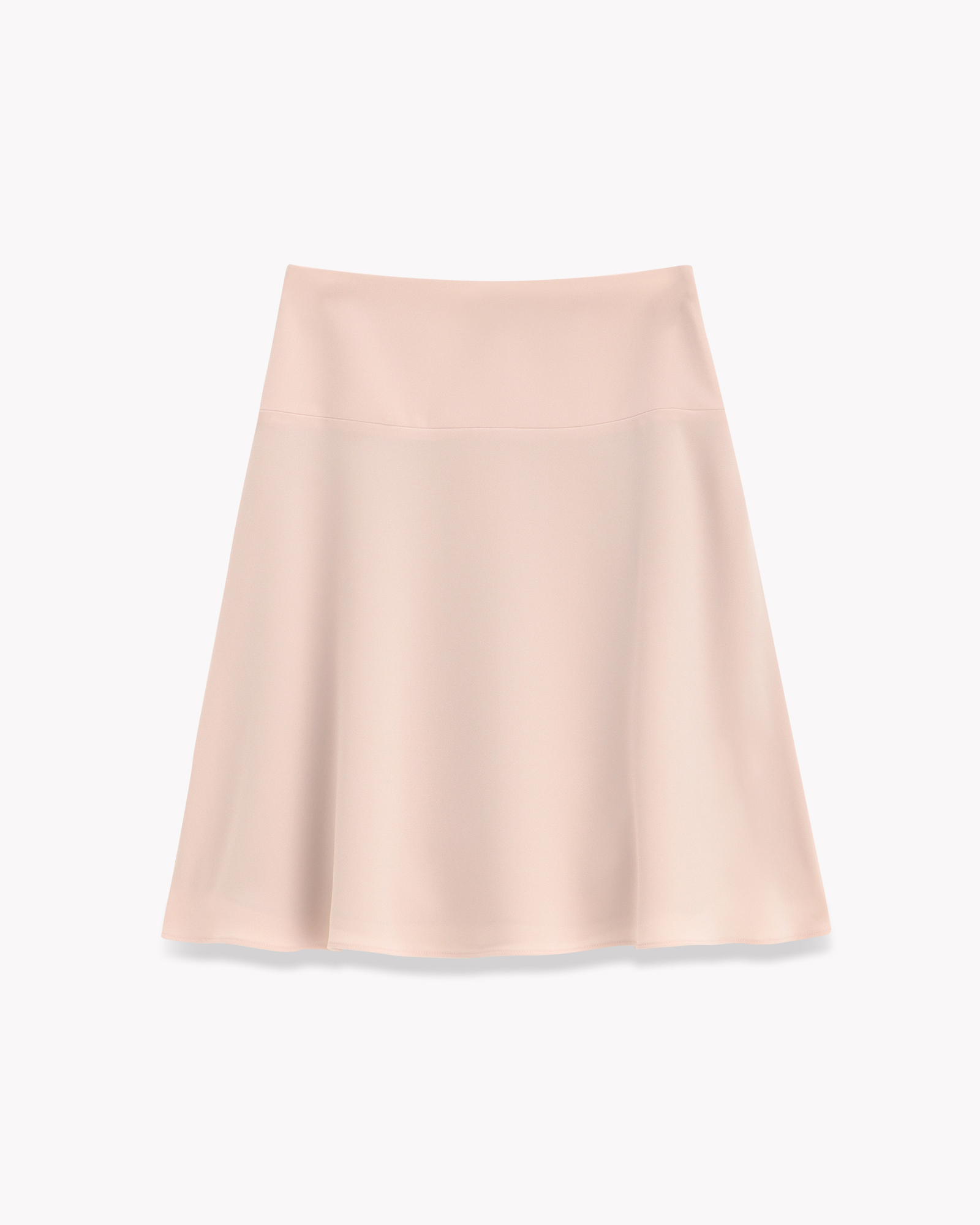 Classic Crepe Flared Skirt L 美品 Theory セオリー SOFT CREPE PLEAT DOROTHEAT.M クレーププリーツスカート XS/アイボリー【2400013034470】