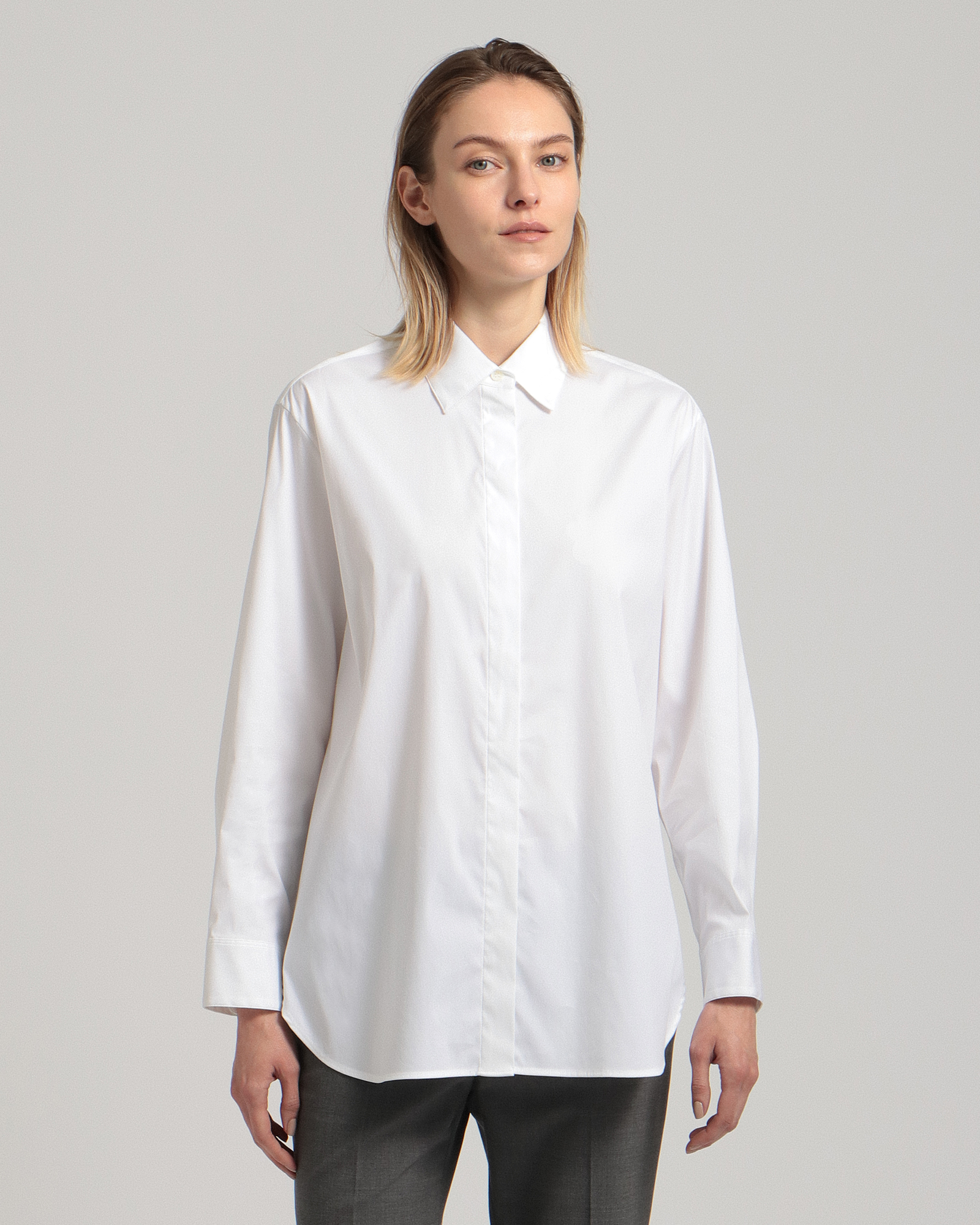 Wealth Classic Menswear Shirt J | WOMEN（レディース）｜Theory 公式 ...