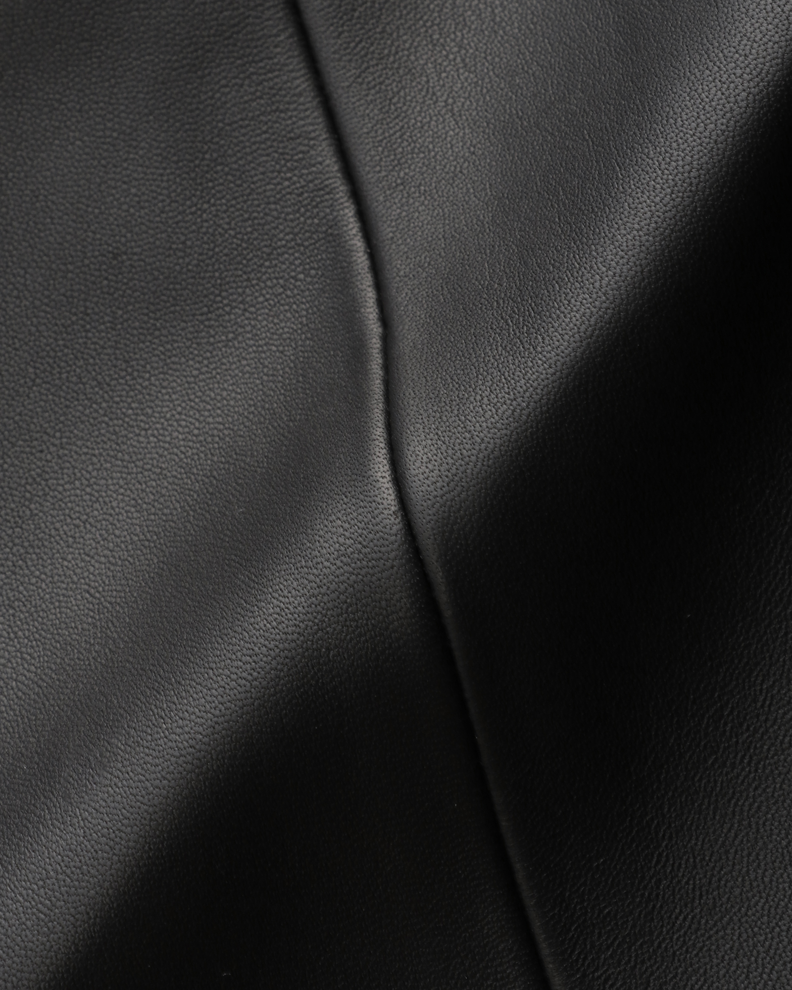 Soft Leather Zip Up JKT