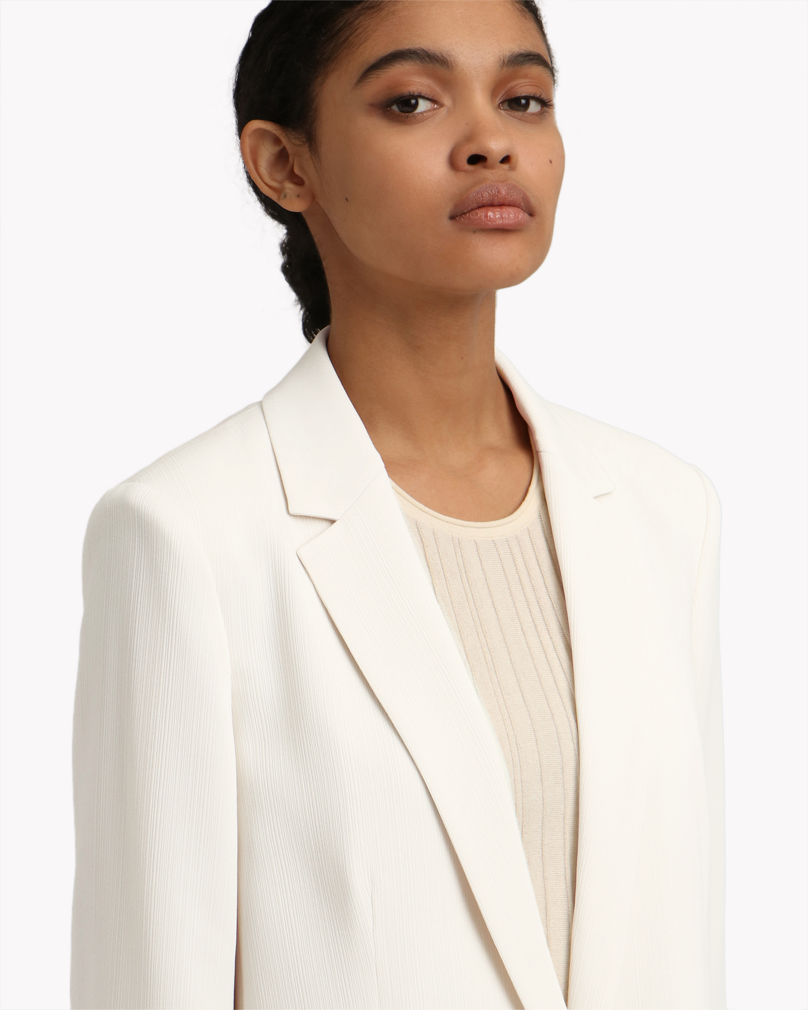 Admiral Stripe Casual Blazer US