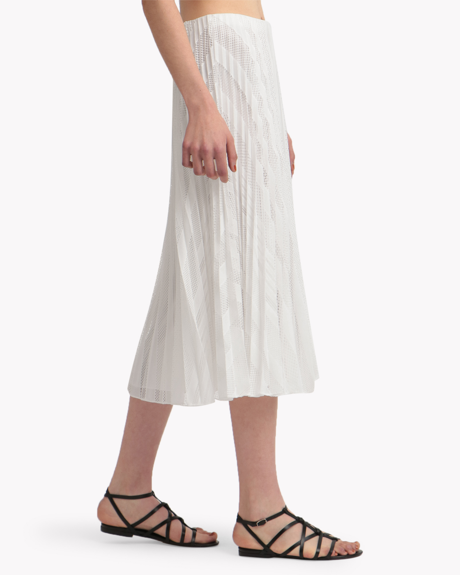 Theory luxe 20aw エコレザープリーツスカート