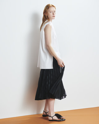 Mod Lace Pleated Midi SK | WOMEN（レディース）｜Theory 公式通販サイト