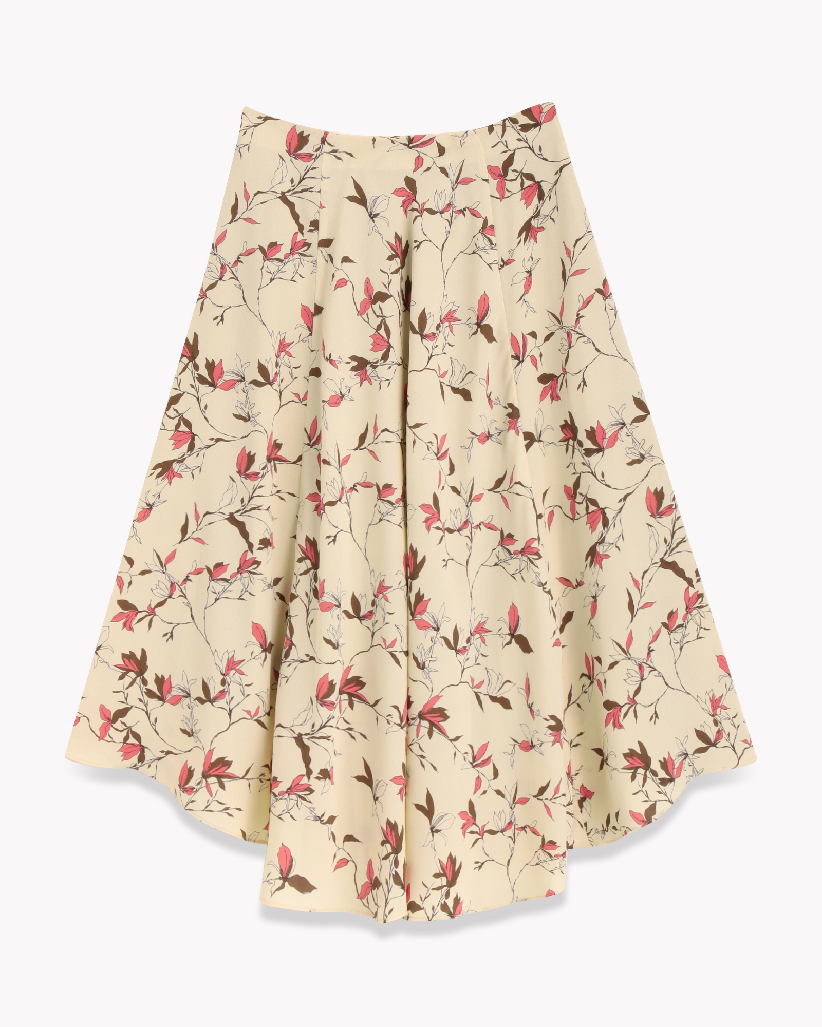 Yoko - Fluid Flower SS Drape NK Topを使った着こなし