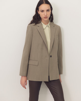 Traceable Wool OS SB JKT | WOMEN（レディース）｜Theory 公式通販サイト