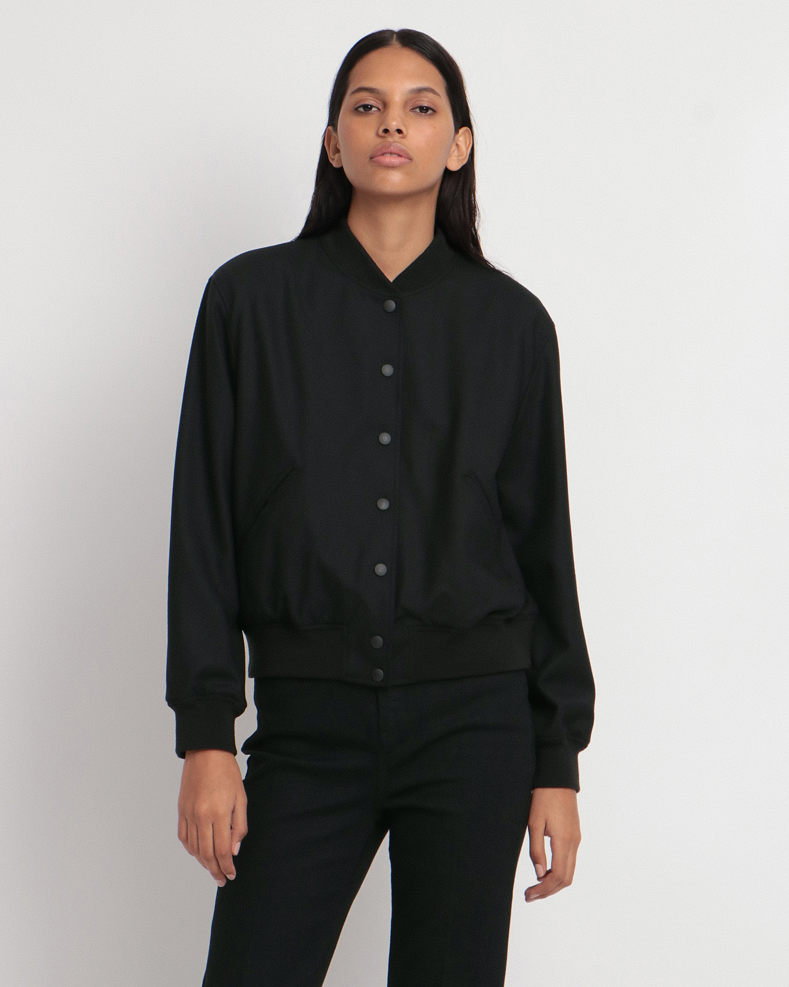 Sleek Saxony Varsity JKT
