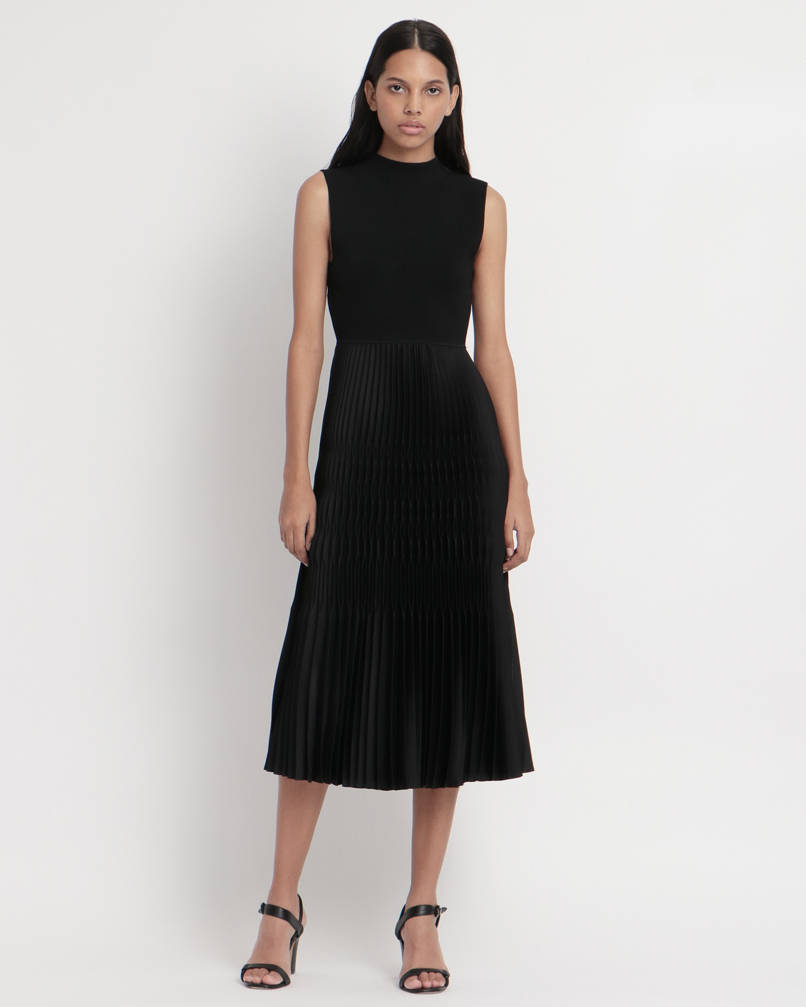 Satin Texture Plt Combo DR B | WOMEN(レディース)|Theory 公式