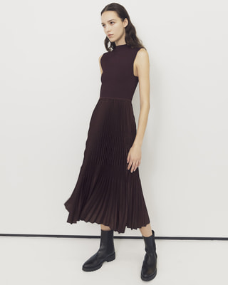Satin Texture Plt Combo DR B | WOMEN(レディース)|Theory