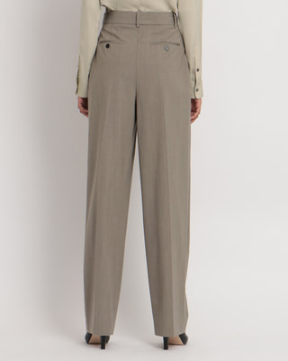 一部店舗限定 Traceable Wool Pleat Trouser GH | WOMEN（レディース ...