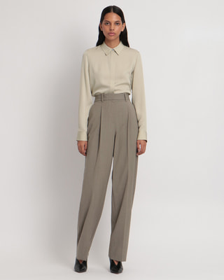 一部店舗限定 Traceable Wool Pleat Trouser GH | WOMEN（レディース ...