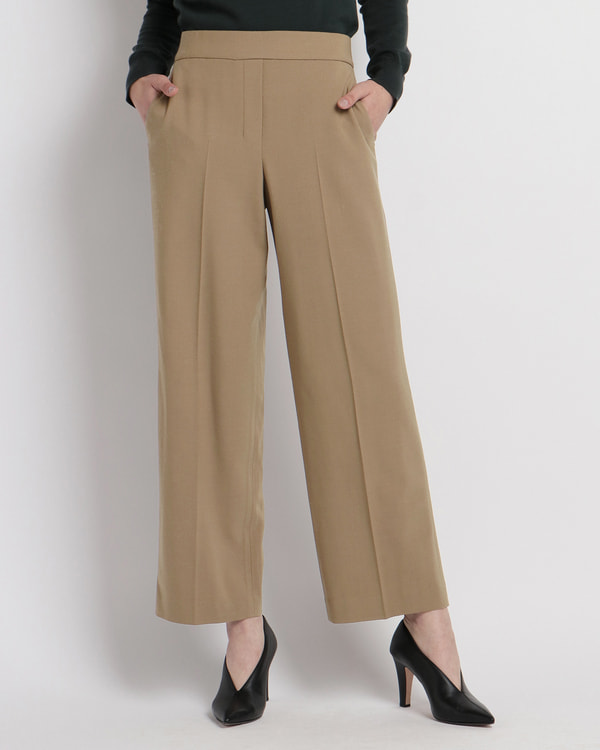 Theory - theory Classic Crepe プルオンパンツ ベージュ 0の通販 by あひる☆'s shop｜セオリーならラクマ