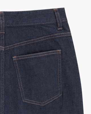 Classic ST Denim Long Slit Skirt | WOMEN（レディース）｜Theory 