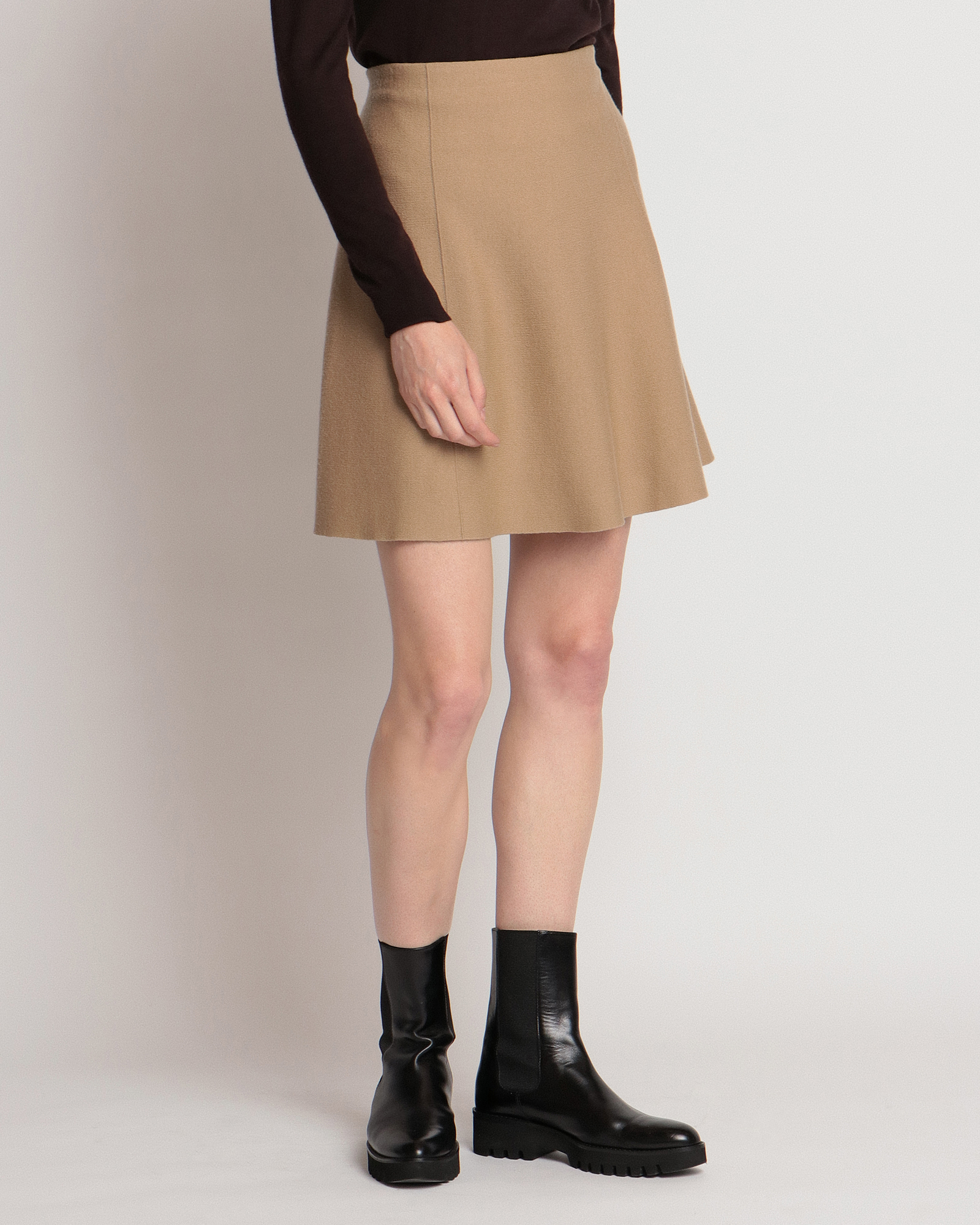 一部限定カラー Empire Wool Mini Skirt | WOMEN（レディース 