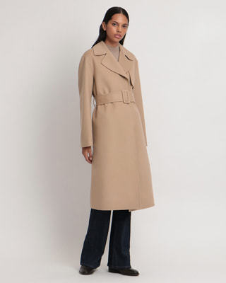 Luxe New Divide Wrap Trench | WOMEN(レディース)|Theory 公式通販