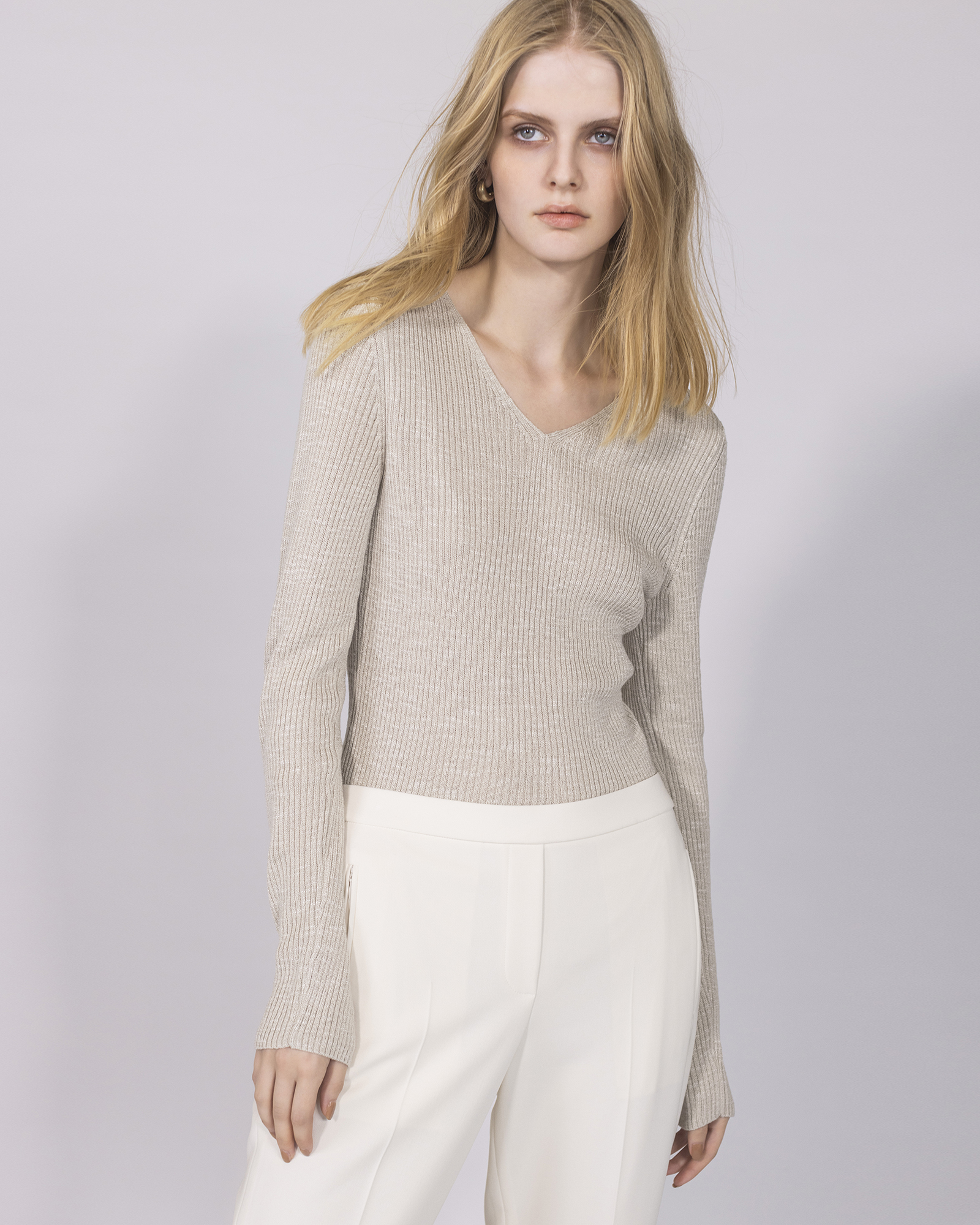 Fine Slub Rib Mirzi VNK | WOMEN（レディース）｜Theory 公式通販サイト