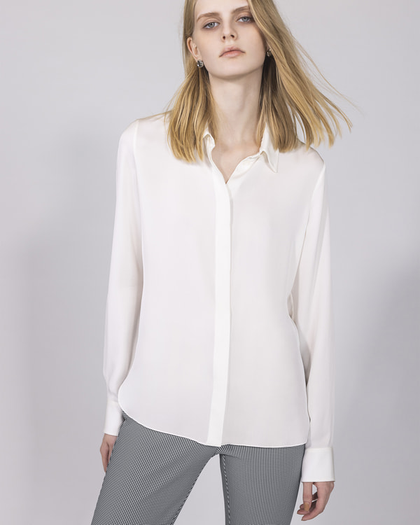Modern GGT Classic Fitted Shirt | WOMEN(レディース)|Theory 公式