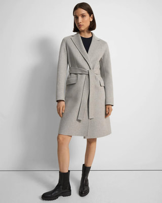 Luxe New Divide Belt Coat B | WOMEN（レディース）｜Theory 公式通販 
