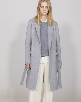 Luxe New Divide Belt Coat B   WOMENレディース｜Theory