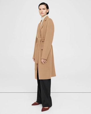 Luxe New Divide Belt Coat B | WOMEN(レディース)|Theory 公式通販